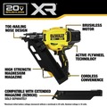 Framing Nailers | Factory Reconditioned Dewalt DCN930BR 20V MAX XR Lithium-Ion Brushless Paper Collated 30-Degree Cordless Framing Nailer (Tool Only) image number 6