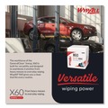 Cleaning & Janitorial Supplies | WypAll 34865 X60 12.5 in. x 13 in. 1/4 Fold General Clean Cloths - White (76/Box, 12 Boxes/Carton) image number 4