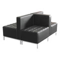  | Alera ALEQB8116P Alera Qub Series Powered Armless L Sectional, 26 3/8 X 26 3/8 X 30 1/2, Black image number 7