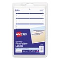 Customer Appreciation Sale - Save up to $60 off | Avery 05200 0.69 in. x 3.44 in. Easy Peel 5200 Permanent File Folder Labels - White (36 Sheets/Pack, 7/Sheet) image number 0