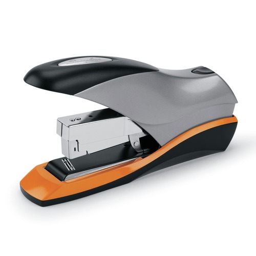 Office Jansan | Swingline S7087875 Optima 70-Sheet Capacity Desktop Stapler - Silver/Black/Orange image number 0