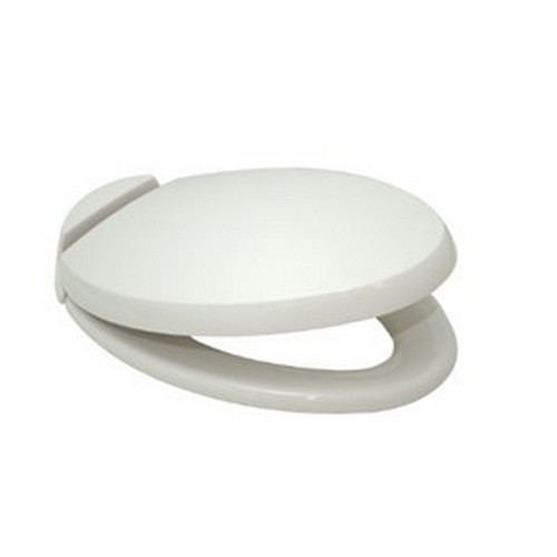 Fixtures | TOTO SS204#11 SoftClose Oval Elongated Plastic Closed Front Toilet Seat & Cover (Colonial White) image number 0