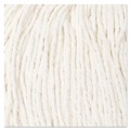 Mops | Boardwalk BWK2020RCT No. 20 Rayon Cut-End Wet Mop Head - White (12/Carton) image number 4