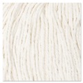 Mops | Boardwalk BWK2020RCT No. 20 Rayon Cut-End Wet Mop Head - White (12/Carton) image number 4