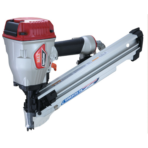 Air Framing Nailers | MAX SN883CH2/28 28 Degree 3-1/4 in. x 0.131 in. SuperFramer Offset Clipped Head Framing Nailer image number 0