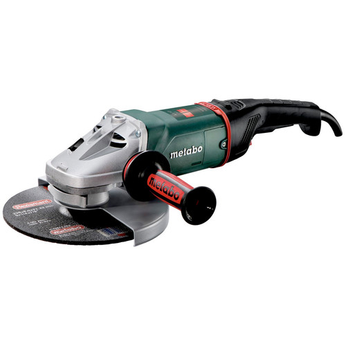 Angle Grinders | Metabo W24-230 9 in. 15 Amp MVT Angle Grinder with Deadman Switch image number 0