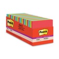 Office Jansan | Post-it Notes Super Sticky 654-24SSAN-CP 3 in. x 3 in. Pads in Playful Primary Collection Colors (24 Pads/Pack) image number 0