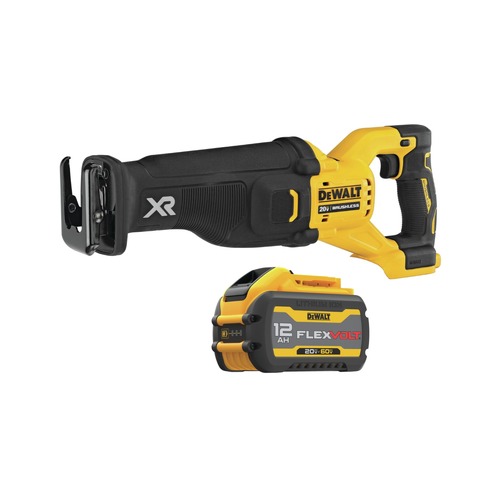 Reciprocating Saws | Dewalt DCS368BDCB612 20V MAX XR Brushless Cordless Reciprocating Saw with Power DetectTool Technology and 20V/60V MAX FlexVolt 12 Ah Lithium-Ion Battery Bundle image number 0