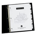 Office Jansan | Avery 11515 Print-On 11 in. x 8.5 in. 5-Tab 3-Hole Customizable Punched Dividers - White (5/Pack) image number 2