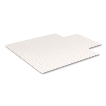 Deflecto 45 in. x 53 in. OceanMat Lipped Carpet Chair Mat - Clear