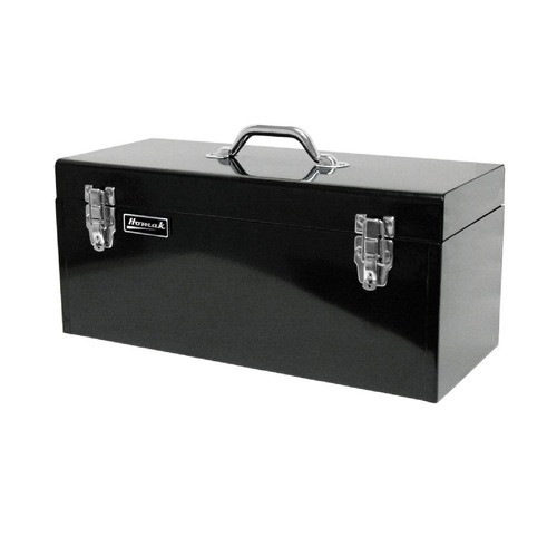 Tool Chests | Homak BK00120920 20 in. Black High Tool Box with Black Metal Tray image number 0
