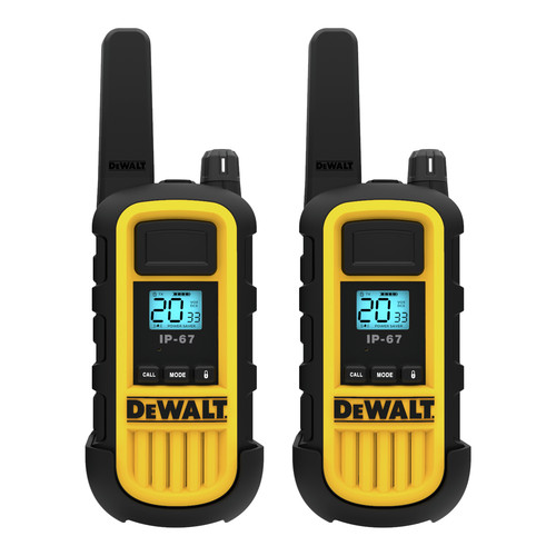 Speakers & Radios | Dewalt DXFRS800 2 Watt Heavy Duty Walkie Talkies (Pair) image number 0