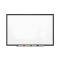 Labor Day Sale! Save $30 off $199! | Quartet 2545B 60 in. x 36 in. Classic Series Porcelain Magnetic Dry Erase Board - White Surface, Black Aluminum Frame image number 0