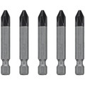  | Dewalt DWA2PH2-5L 5-Pc 2 in. PH2 Bit Tip image number 0