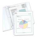 Office Jansan | C-Line 62067 11 in. x 8-1/2 in. Economy Weight Poly Sheet Protectors with 2-in. Sheet Capacity - Reduced Glare (200/Box) image number 1