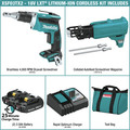 Screw Guns | Makita XSF03RX2 18V LXT Lithium-Ion Compact Brushless Cordless 4,000 RPM Drywall Screwdriver Kit with Autofeed Magazine (2 Ah) image number 1