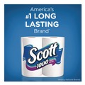 Toilet Paper | Scott 10060 1-Ply 4.1 in. x 3.7 in. Septic Safe Toilet Paper - White (48/Carton) image number 6
