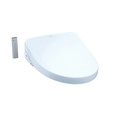 Bidets | TOTO SW3046#01 WASHLET S500e Elongated Bidet Toilet Seat with ewaterplus and Contemporary Lid (Cotton White) image number 0
