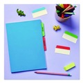 Office Jansan | Avery 74775 Ultra Tabs 3 in. x 1.5 in. 1/3-Cut Repositionable Wide and Slim Tabs - Assorted (1-Set) image number 6