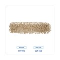 Tradesmen Day Sale | Boardwalk BWK1336 36 in. x 5 in. Industrial Hygrade Cotton Dust Mop Head - White image number 5