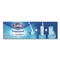 Drain Cleaning | Clorox 03191 ToiletWand Disposable Toilet Cleaning System with Handle/Caddy/Refills - White (6/Carton) image number 1
