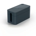 Office Cable Management | Durable 503537 CAVOLINE 9.6 in. x 4.96 in. x 4.56 in. Cable Management Box - Small, Charcoal image number 0