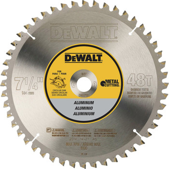 CIRCULAR SAW BLADES | Dewalt DWA7761 7-1/4 in. 48T Aluminum Cutting Saw Blade