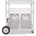 Utility Carts | Champion Sports TWCART 19 in. x 53 in. x 58 in. 176 lb Capacity High Impact All-Terrain Heavy-Duty Cart - White image number 0