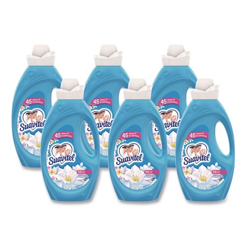 Cleaning & Janitorial Supplies | Colgate-Palmolive Co. 61034387 46 oz Fabric Softener - Floral Scent (6/Carton) image number 0
