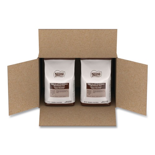 Nestle 1.75 lb. Premium Hot Chocolate Mix - Rich Chocolate (6/Carton)