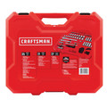 Hand Tool Sets | Craftsman CMMT12021Z 1/4 in. and 3/8 in. Standard SAE and Metric Combination Polished Chrome Mechanics Tool Set (83-Piece) image number 3
