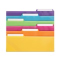 Binders & Binding Supplies | Smead 89421 1/3-Cut Tabs 11.25 in. x 9.75 in. Three-Ring Binder Poly Index Dividers with Pocket - Assorted Colors (30/Box) image number 3