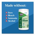 Cleaning & Janitorial Supplies | Clorox 60605 CloroxPro EcoClean 8 in. x 7 in. 1-Ply Disinfecting Wipes - Unscented White image number 5
