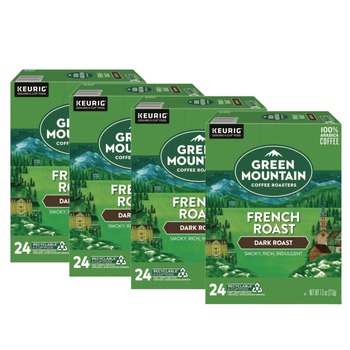 Green Mountain Coffee 5000330108 Coffee K-Cups - French Roast (96/Carton)