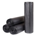 Trash Bags | Inteplast Group S434822K 60 gal. 22 microns 43 in. x 48 in. High-Density Commercial Can Liners - Black (150/Carton) image number 0
