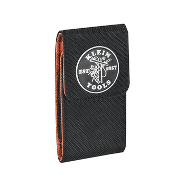 TOOL BELTS | Klein Tools 55460 Tradesman Pro 1.5 in. x 3 in. x 5.75 in. Phone Holder - Small, Black