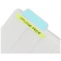 Dividers & Tabs | Avery 74867 2.5 in. x 1 in. 1/5-Cut Ultra Tabs Repositionable Tabs - Assorted Pastel Colors (48/Pack) image number 2