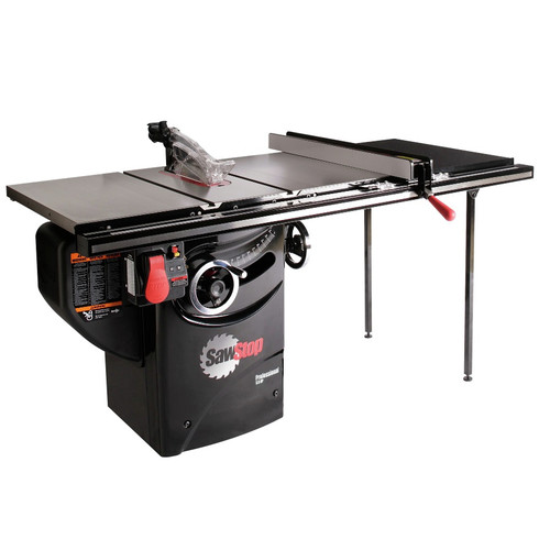 Table Saws | SawStop PCS31230-TGP236 220V Single Phase 3 HP 13 Amp 10 in. Professional Cabinet Saw with 36 in. Professional Series T-Glide Fence System image number 0