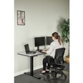 Office Desks & Workstations | Alera ALEHT2SSB AdaptivErgo 48.06 in. x 24.35 in. x 27.5 in. to 47.2 in. Sit-Stand Two-Stage Electric Height-Adjustable Table Base - Black image number 7