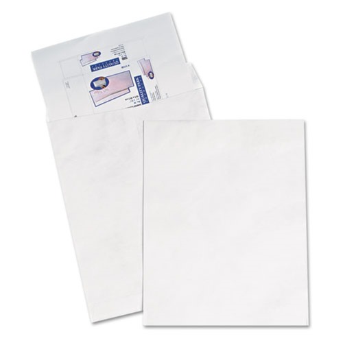  | Survivor QUAR5106 14.5 in. x 20 in. Square Flap Redi-Strip Closure Heavyweight 18 lbs. Tyvek Catalog Mailers - White (25/Box) image number 0