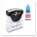 Stamps & Stamp Supplies | ACCUSTAMP2 035584 1.63 in. x 0.5 in. VOID Pre-Inked Shutter Stamp - Blue image number 3