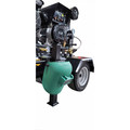 Stationary Air Compressors | EMAX EGES14020H 14 HP 20 Gallon Horizontal Wheelbarrow Air Compressor/ Generator/ DC Welder with Tow image number 4