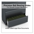  | Alera 25499 36 in. x 18.63 in. x 67.63 in. 5 Lateral File Drawer - Legal/Letter/A4/A5 Size - Charcoal image number 7