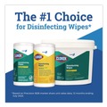 Cleaning & Janitorial Supplies | Clorox 31428 1 Ply 7 in. x 8 in. Fresh Scent Disinfecting Wipes - White (2/Carton) image number 6