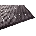 Office Furniture & Lighting | Guardian 34030401 36 x 48 Free Flow Comfort Utility Floor Mat - Black image number 2