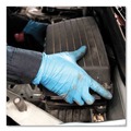 Disposable Gloves | Ammex INPF46100 5 mil Industrial Powder-Free Nitrile Gloves - Large, Blue (1000/Carton) image number 6
