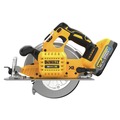 Circular Saws | Dewalt DCS570H1 20V MAX XR Brushless Lithium-Ion 7-1/4 in. Cordless Circular Saw Kit (5 Ah) image number 4