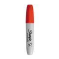 Permanent Markers | Sharpie 38202 Medium Chisel Tip Permanent Marker - Red (1-Dozen) image number 0