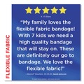 Office Jansan | BAND-AID 4444 1 in. x 3 in. Flexible Fabric Adhesive Bandages (100/Box) image number 7