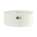 Toilet Paper | Boardwalk B6100 3.5 in. x 1000 ft. JRT Septic Safe 2-Ply Bath Tissue - Jumbo, White (12/Carton) image number 2